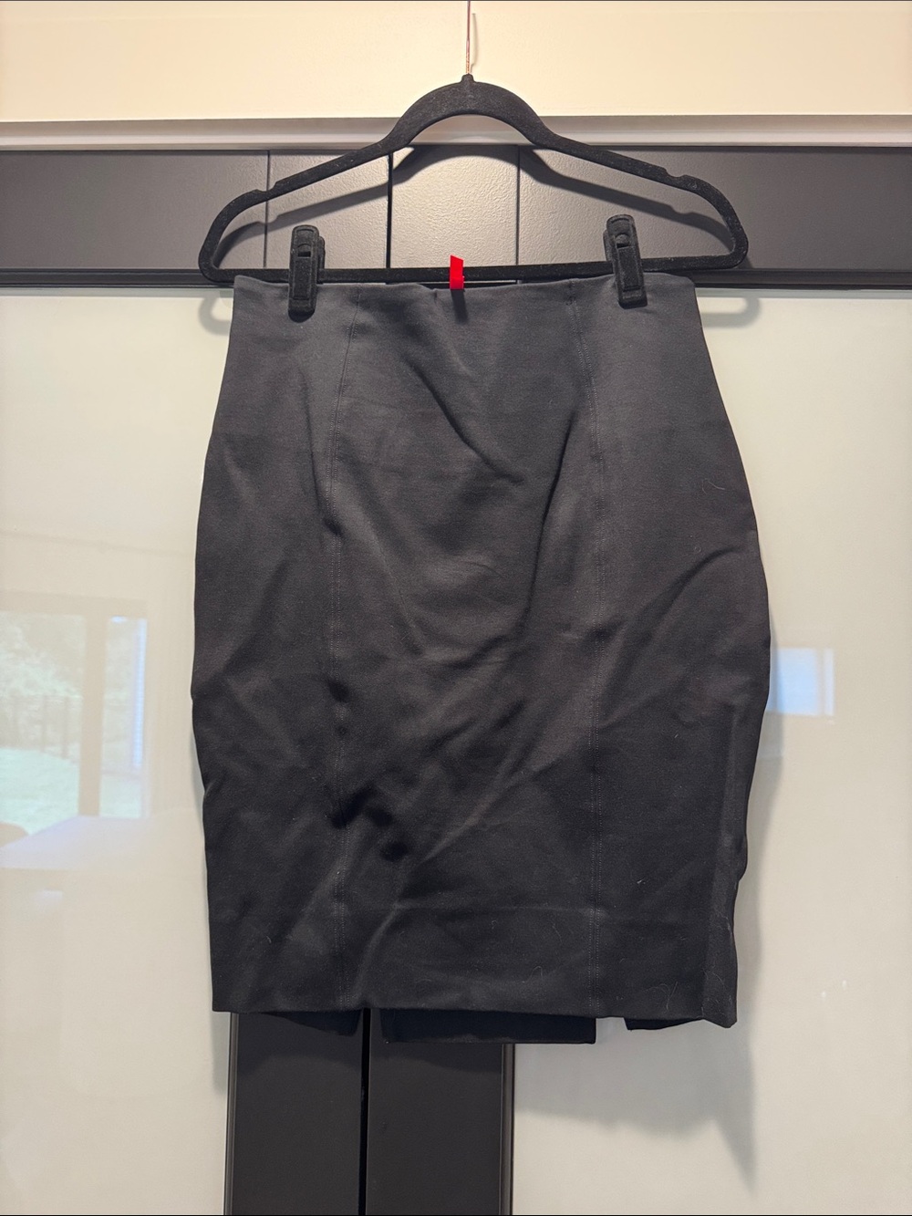 SPANX Black Pencil Skirt - Classic Office Staple